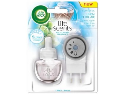 AIR WICK electric life scents Bielizeň vo vánku, 19 ml