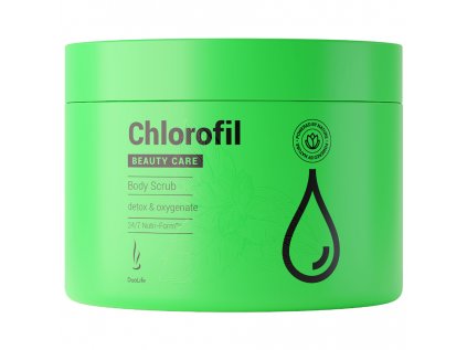 DUOLIFE Chlorofil Body Scrub 200 ml Peeling na telo