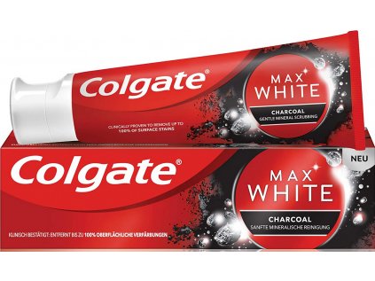 Colgate Max White Charcoal 75 ml Zubná pasta