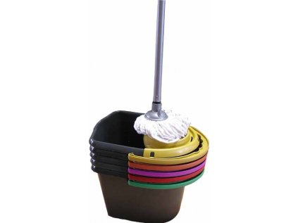 DELUX wet mop set + strapcový mop (9 L)