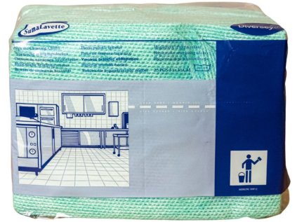 Suma Lavette Cloths Green 25 pc Utierka