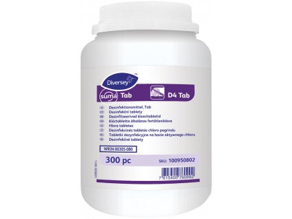 Suma Tab D4 300 pc Dezinfekcia