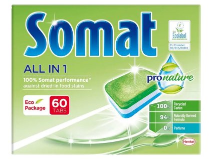 Somat All in One Pro Nature 60 ks Eko tablety do umývačky