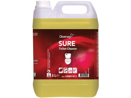 SURE Toilet Cleaner 5 L Ekologický čistiaci prostriedok
