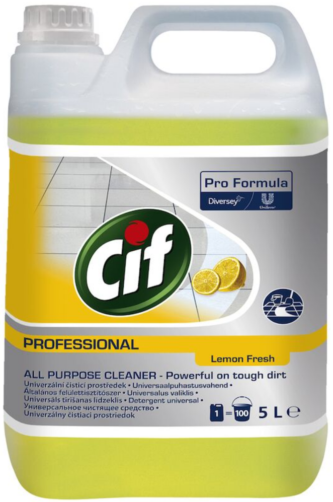 Cif All Purpose Cleaner Lemon, 5 L Univerzálny čistič SVATS SK !