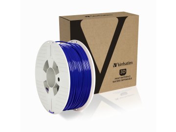 Verbatim PET G 2.85mm Blue Angled+Product