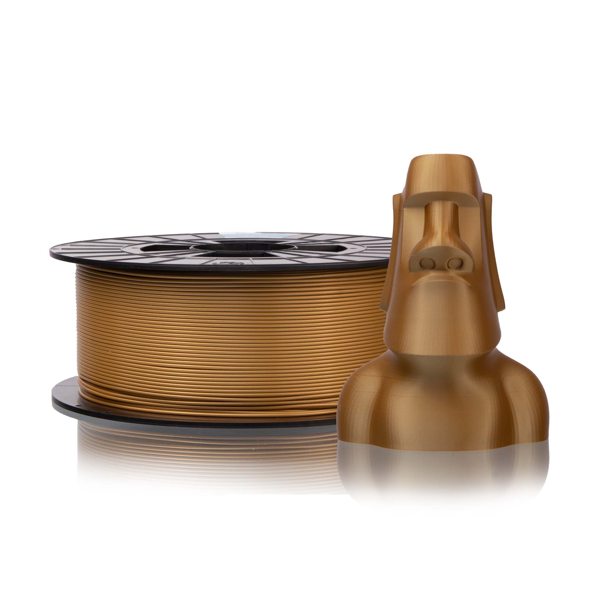 Filament PM PLA zlatá Hmotnost návinu: 1 kg, Průměr struny: 1.75 mm