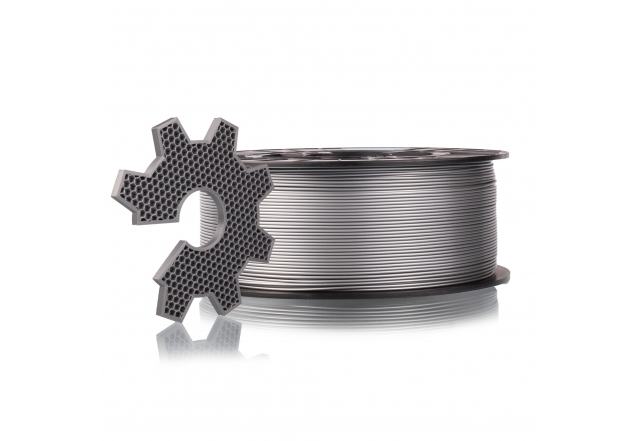 Filament PM ABS-T stříbrná Hmotnost návinu: 1 kg, Průměr struny: 1.75 mm