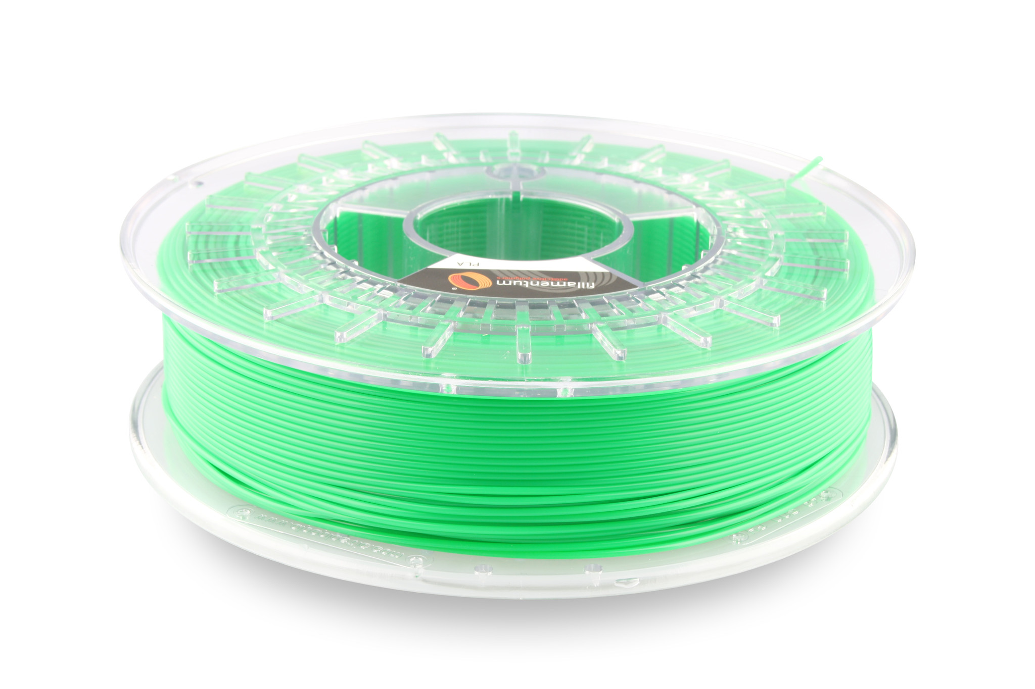 PLA Extrafill Luminous Green Hmotnost návinu: 0.75 kg, Průměr struny: 1.75 mm