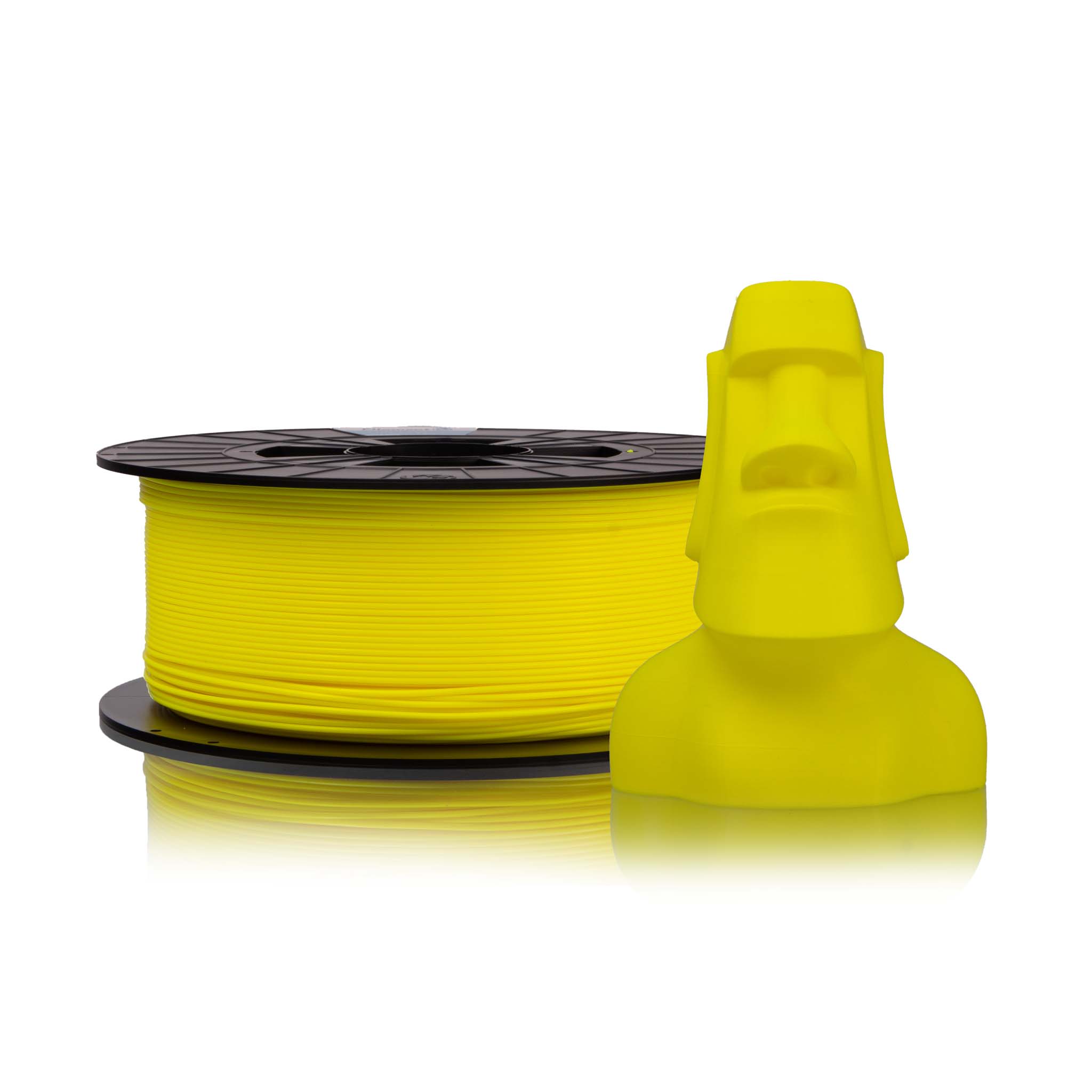 Filament PM PLA fluorescenční žlutá Hmotnost návinu: 1 kg, Průměr struny: 1.75 mm