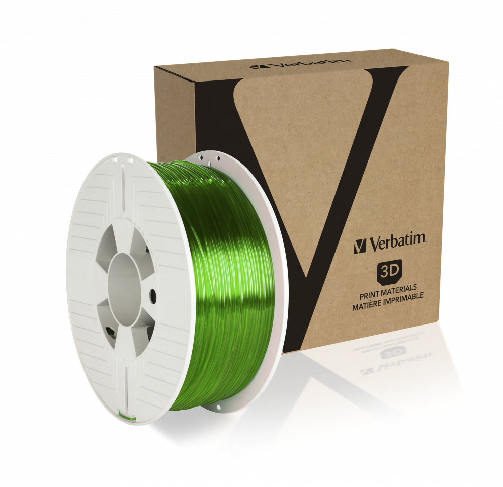 Verbatim PET-G green transparent 1 kg 1,75 mm