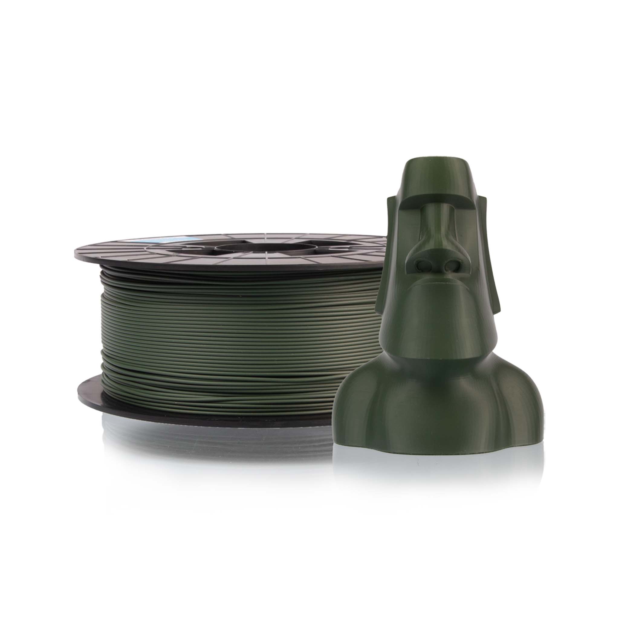 Filament PM PLA+ Army edice - Woodland Green Hmotnost návinu: 1 kg, Průměr struny: 1.75 mm
