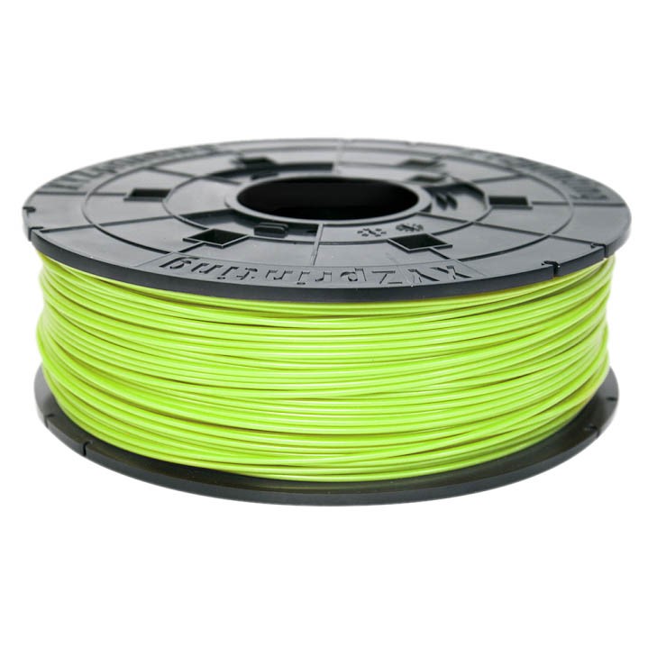 XYZ da Vinci Junior PLA Neon Green 3D Filament náhradní náplň 600 g