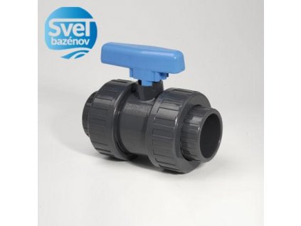 PVC d50 guľový ventil