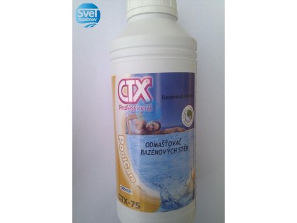 CTX 75 čistič bazénu - stien 1 liter