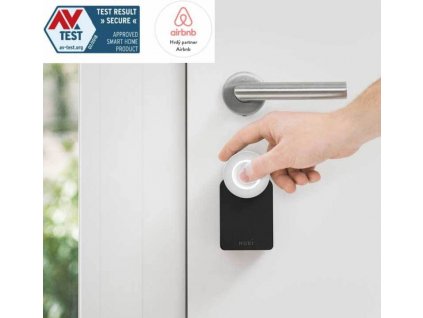 Elektronický zámek Nuki Smart Lock 2.0 + Bridge + dveřní snímač - Combo