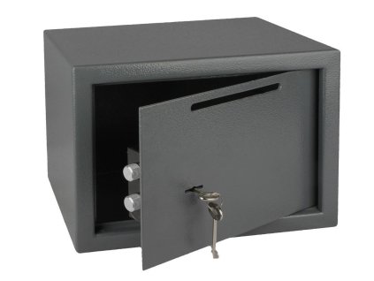 Vhozový ocelový sejf s mechanickým zámkem. RICHTER RS.25.FK