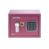 YALE sejf Value Mini Pink YSV/170/DB1/P