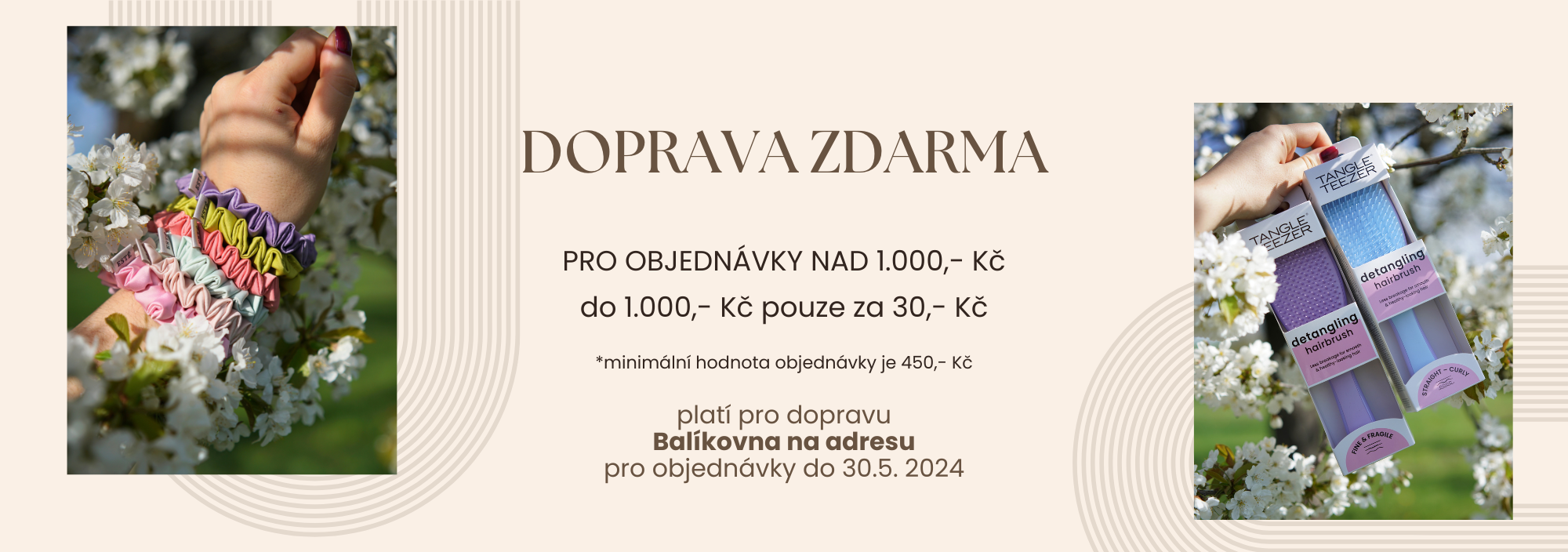 DOPRAVA ZDARMA KVĚTEN