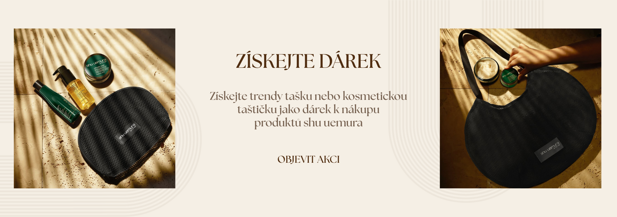 SHU UEMURA TAŠKY - akce