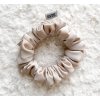 Úzké hedvábné gumičky - set BLUSH