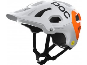 POC Tectal Race MIPS NFC 2024 - hydrogen white/fluorescent orange avip