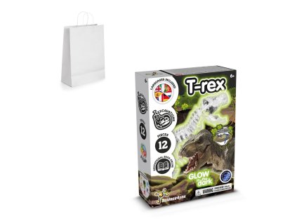 Fossil Excavation Kit II. Vzdelávacia hra pre deti dodáva sa s darčekovou taškou z kraftového papiera (90 g/m²), vyrobený z materiálu certifikovaného FSC™ a iných kontrolovaných materiálov v slonovinovej kosti