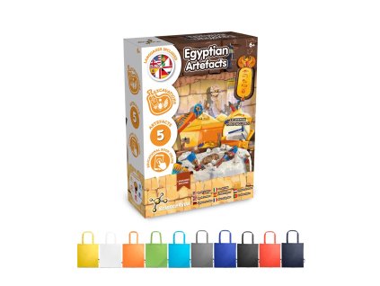 Ancient Egypt Excavation Kit V. Vzdelávacia hra pre deti dodávané so skladacou darčekovou taškou 190t