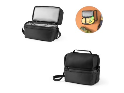 ZIPPERS COOLER. Chladiaca taška 8'5 l z 300D a 840D Jacquard