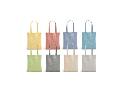RYNEK. Taška z recyklovanej bavlny (70 %), polyester (30 % rPET) (140 g/m²)