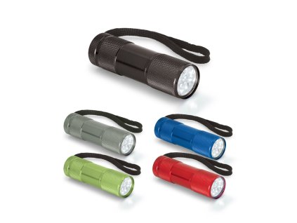 FLASHY. Hliníkové svietidlo s 9 LED diódami
