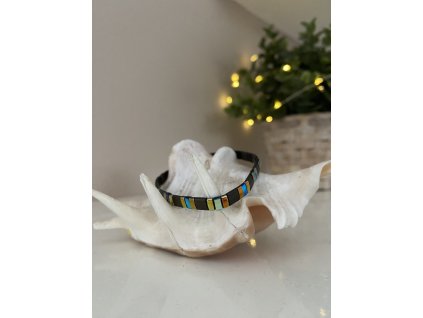 náramek Miyuki Tila mix colors