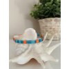 náramek Miyuki Tila orange blue
