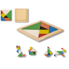 Barevné dřevěné puzzle 59 2