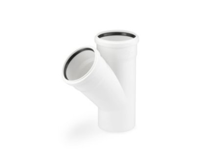 REHAU RAUPIANO PLUS - jednoduchá odbočka 125/125/87°