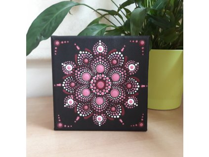tcm fengshui Tečkovaná mandala Květina