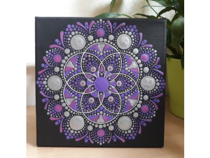 tcm fengshui Tečkovaná mandala Iridis