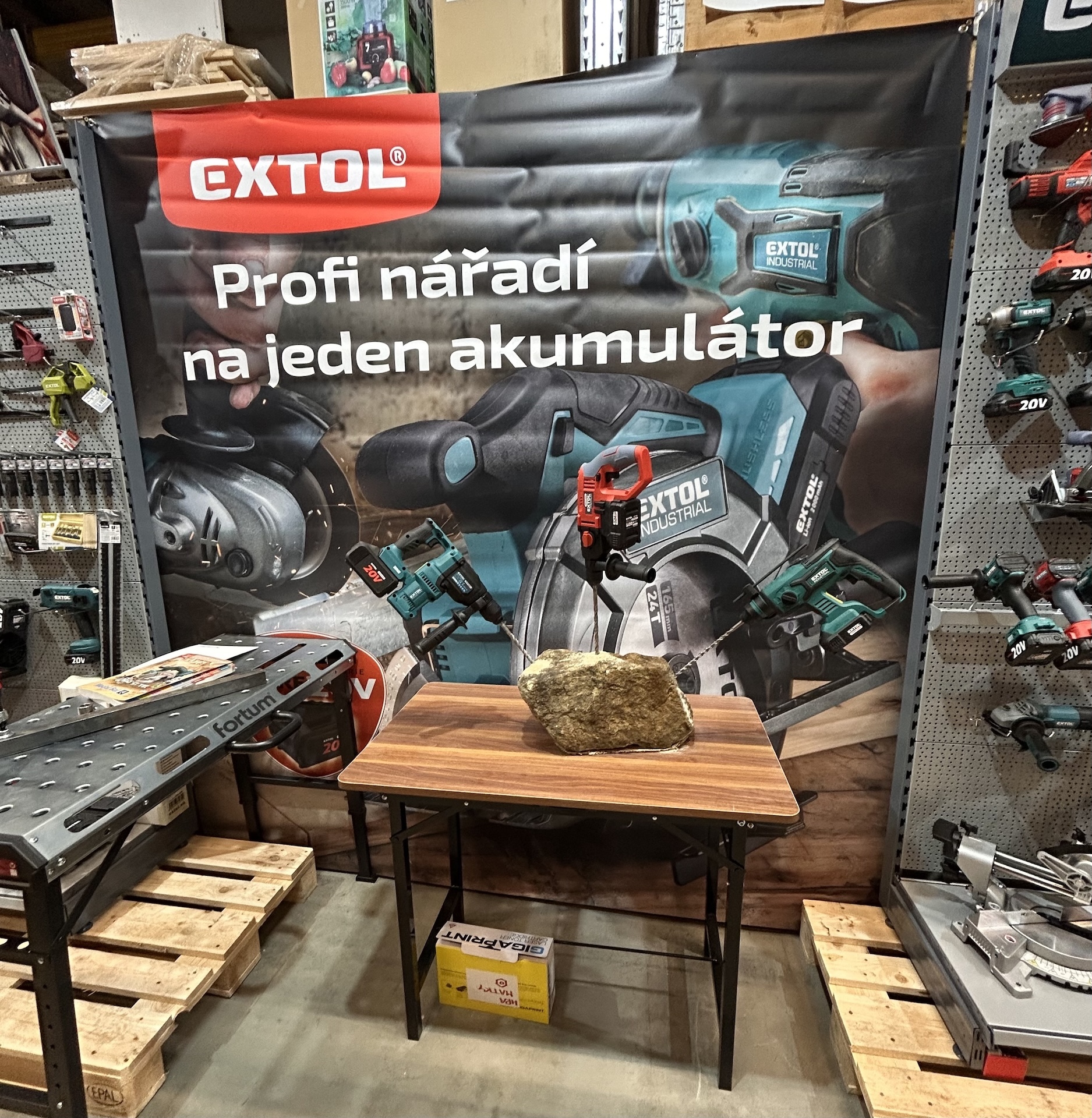 Školení u Madal Bal: Novinky značek Extol, Fortum, Heron a Total z pohledu prodejce