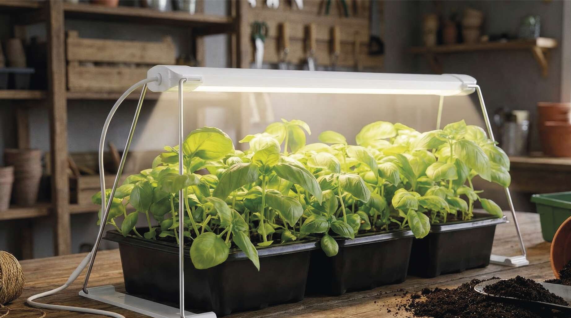 Novinka: LED osvětlení na pěstování rostlin