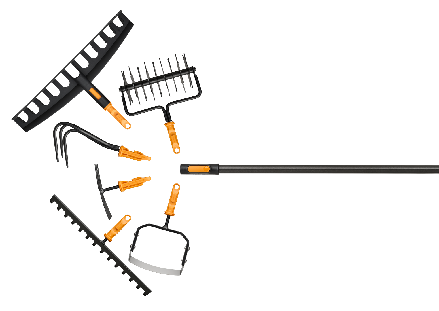 Novinka: Nový systém Fiskars OneClick mění práci na zahradě