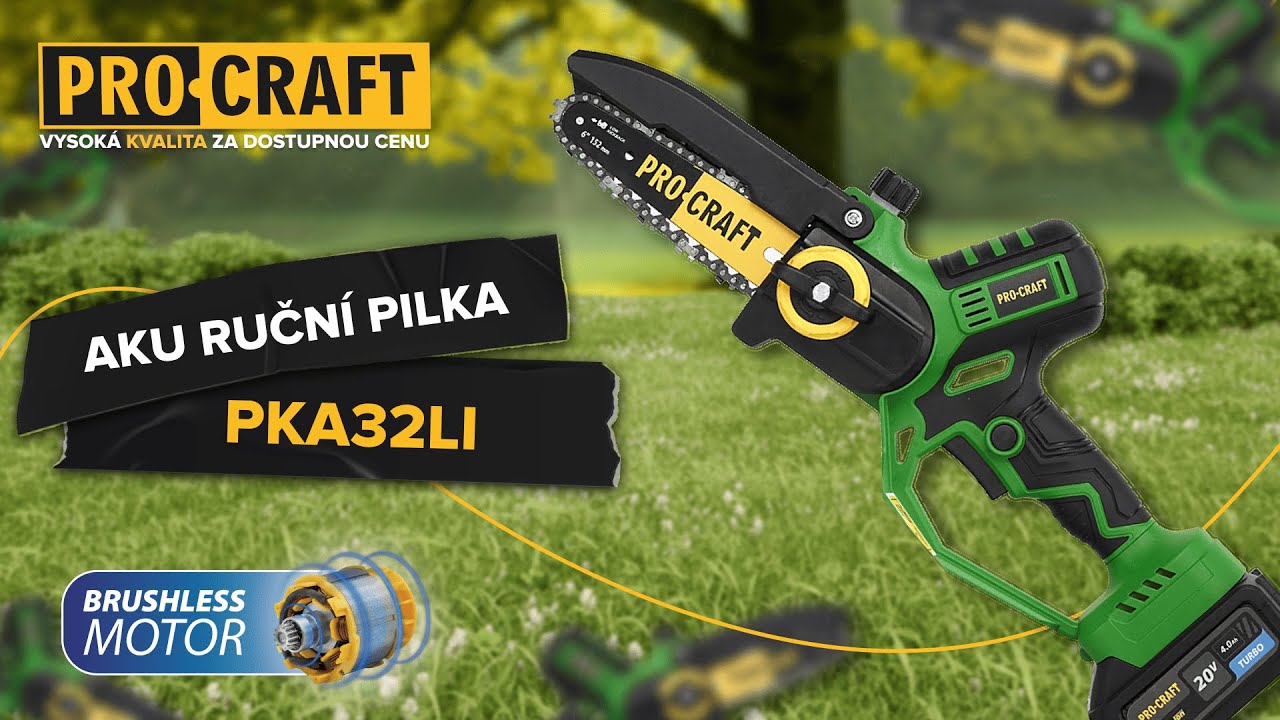 Recenze: Aku ruční pilka PROCRAFT PKA32Li