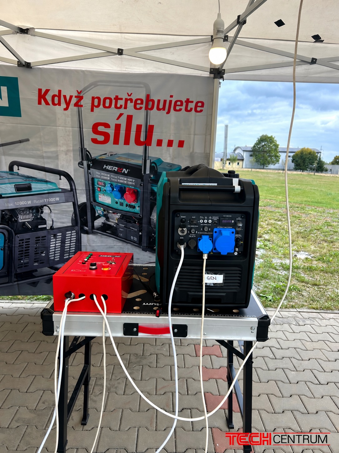 Odborné školení HERON – elektrocentrála a automatické řízení
