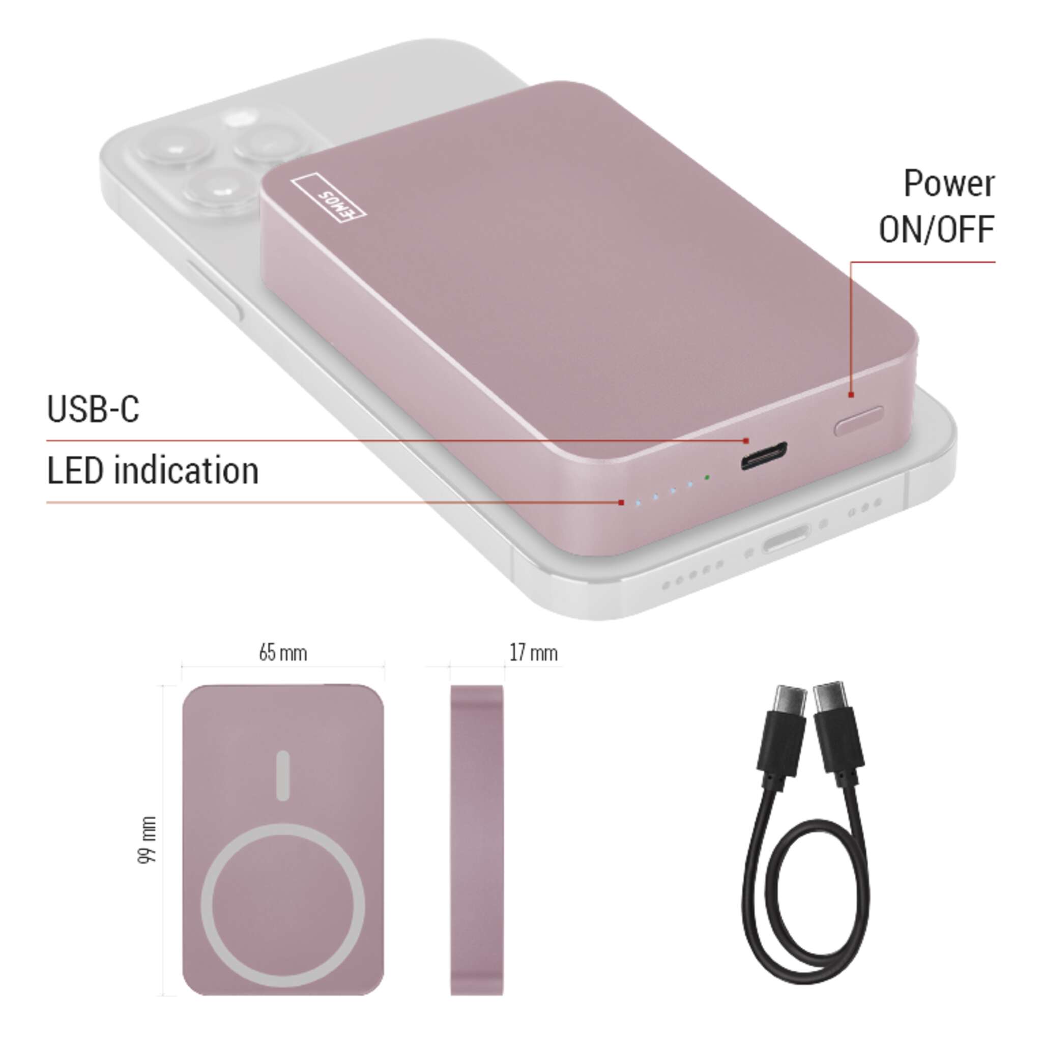 Powerbanky s bezdrátovým nabíjením