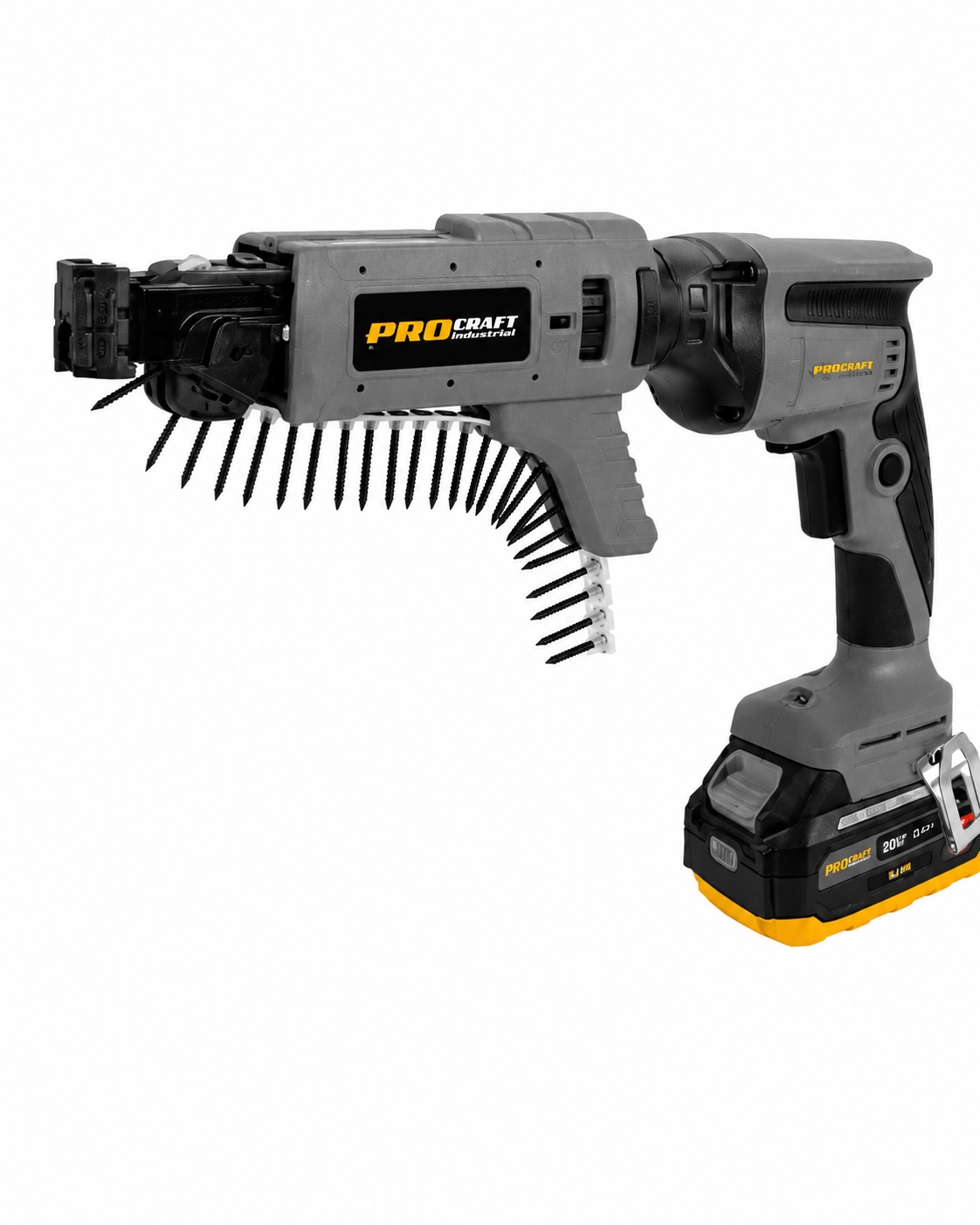 Připravovaný akumulátorový páskovaný šroubovák Procraft Industrial DS20A 20V