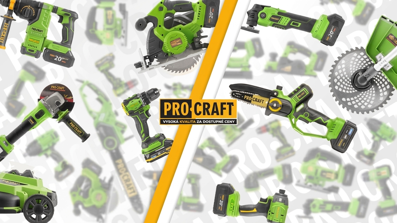 Katalog akumulátorového nářadí Procraft