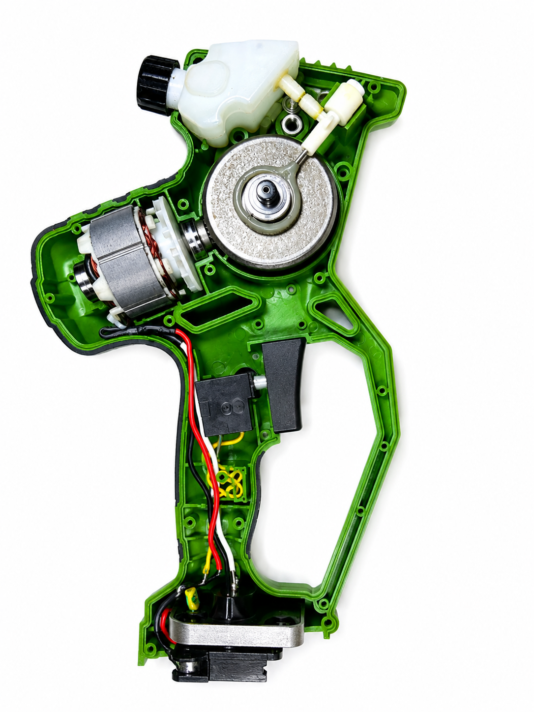 Rozborka aku mini pily Procraft PKA32Li - motor, převodovka a olejové čerpadlo