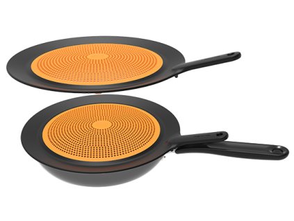 gzl1obudq5 1027305 FF Silicone frying guard in use