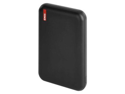 Powerbanka EMOS WI 521, 5 000 mAh, 20 W+Wireless, černá