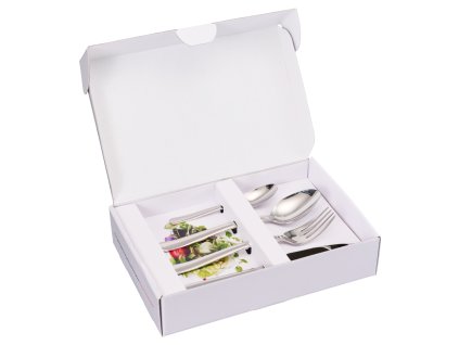 Souprava lesklých příborů 16 ks