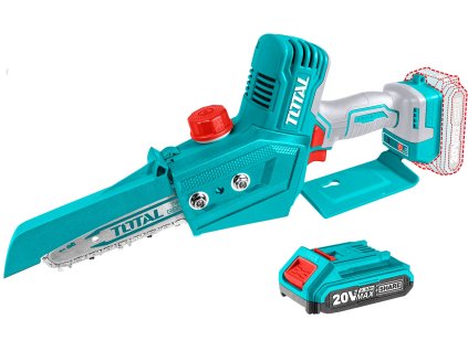 Aku mini řetězová pila 20V 1x2,0Ah Brushless TOTAL TGSLI20685